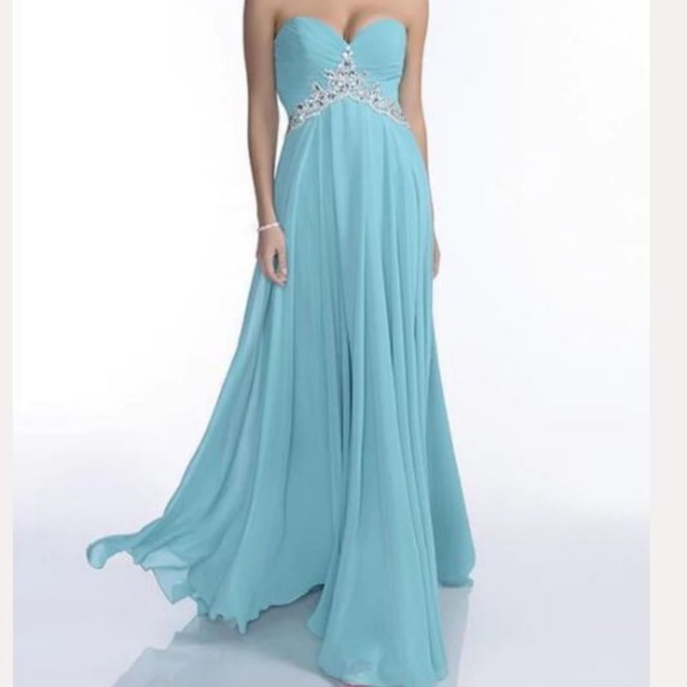 Prom Dress Size 10 Green